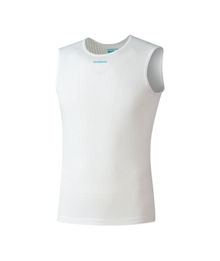 T-shirt Intérieur de Cyclisme Shimano Vertex Mesh Blanc...