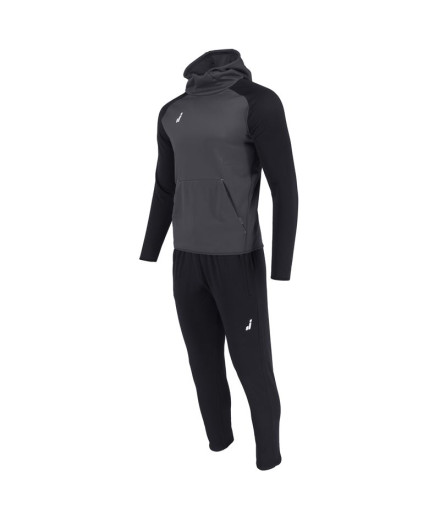 Survêtement de Fitness Joluvi Hood Ran Grey Homme