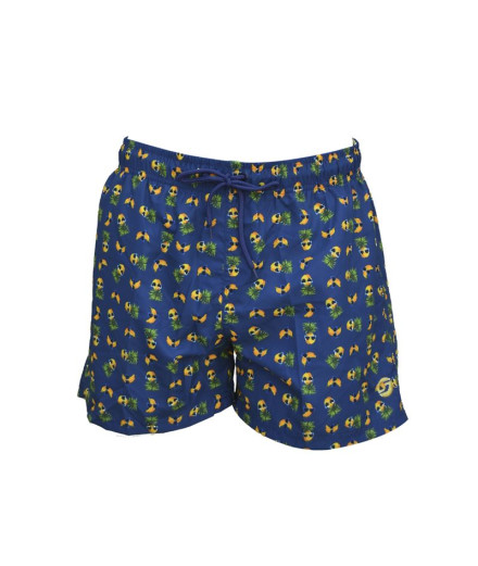 Maillot de bain Homme RAS Ananas Bleu imprimé