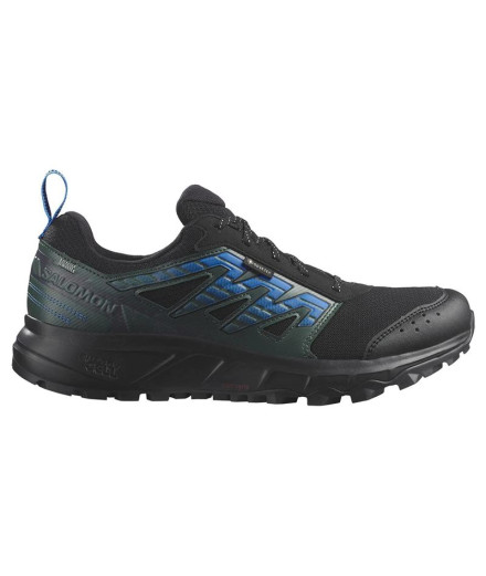 Chaussures de Trail Salomon Wander Gore Noir/Bleu Homme