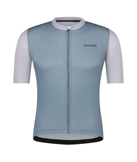 Maillot de cyclisme Shimano Aria Aerolite Bleu