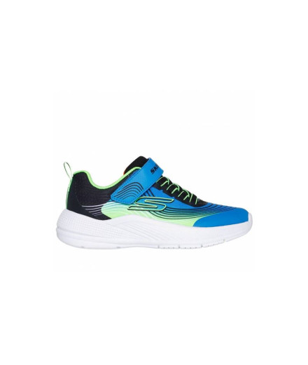 Chaussures Skechers Microspec Advance Bleu/Citron vert...