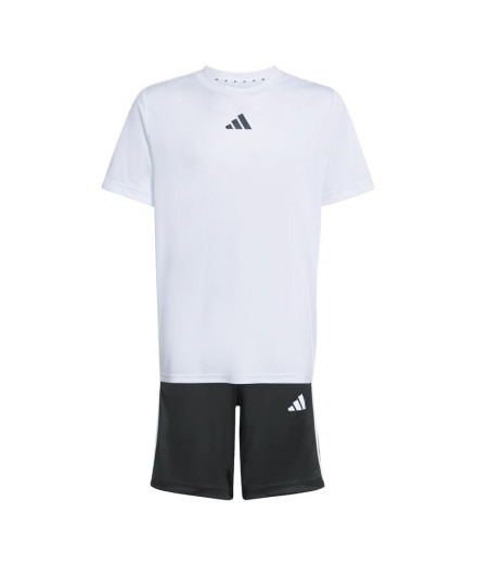 Ensemble de Fitness adidas Tr-Es 3Bandas Set Enfant Blanc...