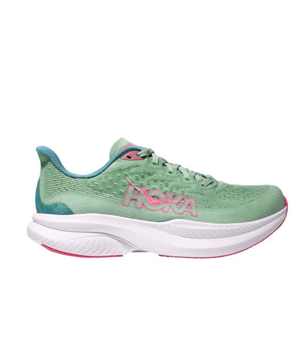 Chaussures de Running Hoka Mach 6 Femme Vert