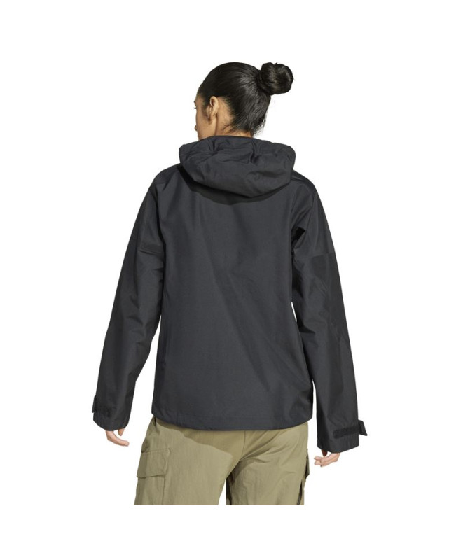 Veste de Montagne adidas Trk 3L Gore Femme Noir