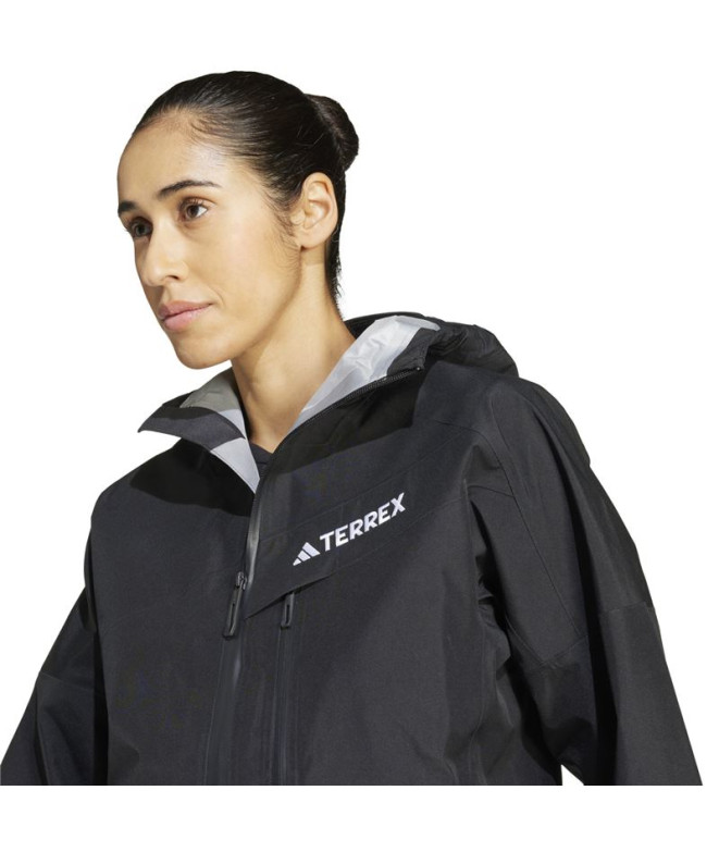 Veste de Montagne adidas Trk 3L Gore Femme Noir